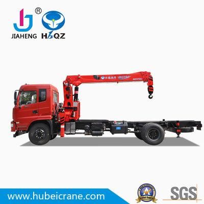 Crane manufacturer 7 Ton Mobile Crane Telescopic Boom Truck Crane