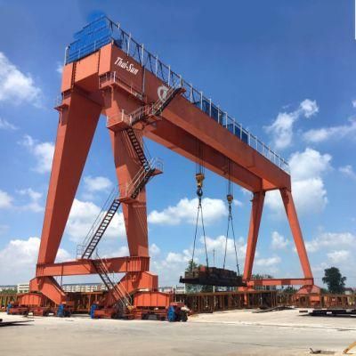 Electric Rail Mounted Gantry Crane Mobile Crane with Hoist Price