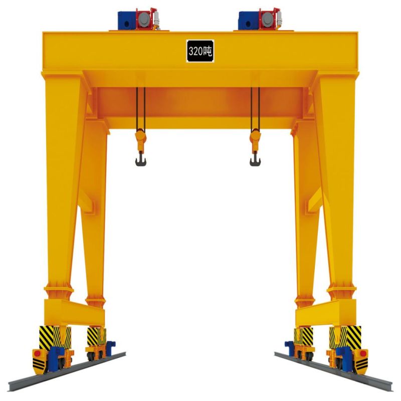 Mge Type 320t Electric Traveling Hoist Double Beam Portal Crane