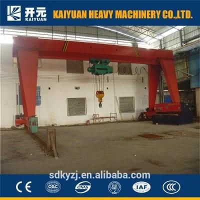 Movable 16 Ton Electric Hoist Gantry Crane