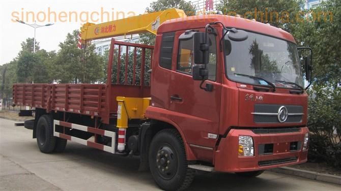 Dongfeng Chassis 2 Ton Telescopic Boom Truck Mounted Crane Sh2sk1q/K2q