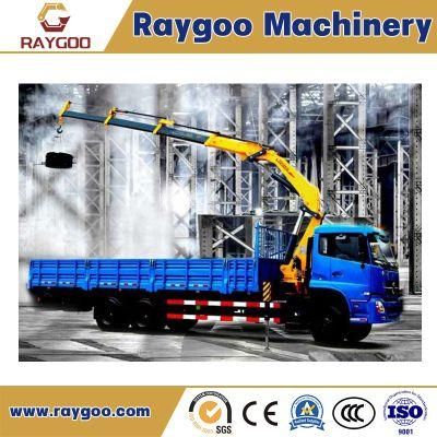 Chinese Best Quality Sq8zk3q 8ton Folding-Arm Boom Truck Mounted Crane
