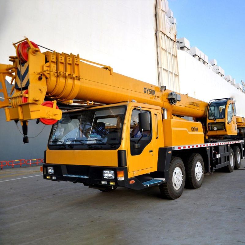 China Good Quality 50 Ton Truck Crane Qy50kd