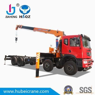 HBQZ 10 Tons Telescopic Boom Truck Mounted Hydraulic Mobile Crane Price (SQ10S4)