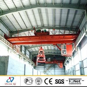 Qz Double Girder Overhead Crane with Grab Capacity 5-20 Ton