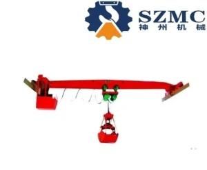 Ldz Construction Electric Single Girder Grab Bridge Overhead Crane