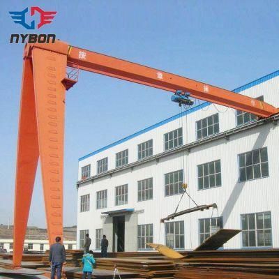 5 Ton Single Girder Rail Mounted Semi Gantry Crane