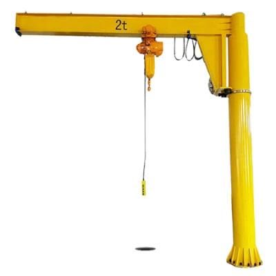 Floor Mounted 0.5t Jib Cranes Electric Lifting Equipment