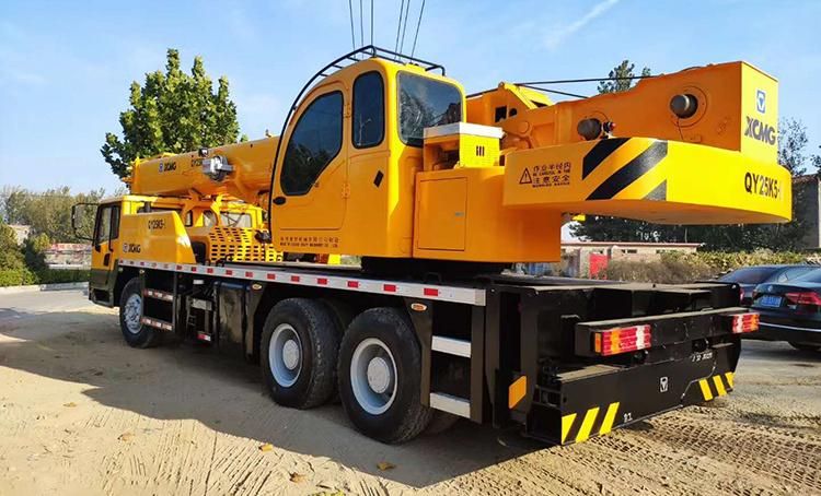 Good Condition Construction Works Qy25K5-I Used Mobile Crane 25 Ton Second Hand Truck Crane