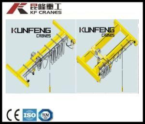 Heavy Duty Double and Single Girder Overhead Travelling Crane with Runway Rail