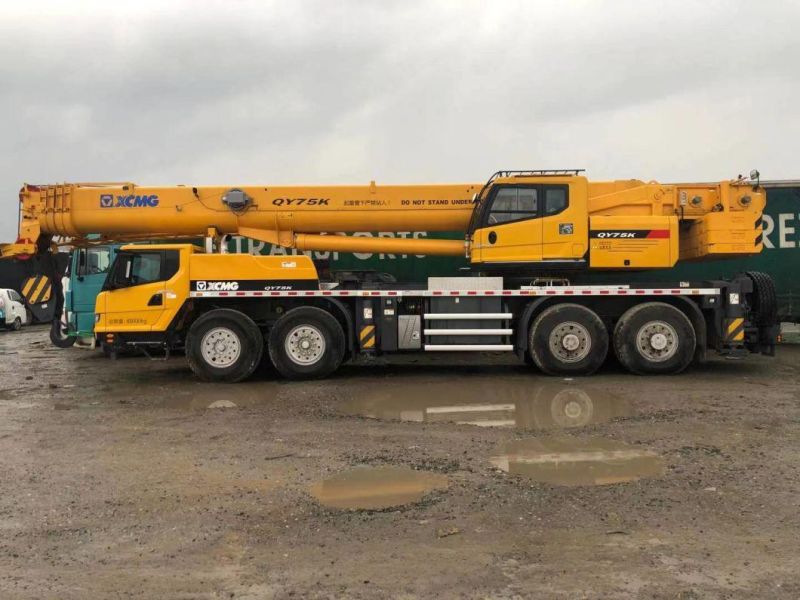 Xuzhou Factory New Crane 75ton Qy75kc Mobile Truck Crane in Azerbaijan