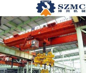 Factory Warehouse Low Building Crane Crane with Grab in America 5t 10t 13t 20t Workshop Machine Warehouse Equipment Power Plant Machinery