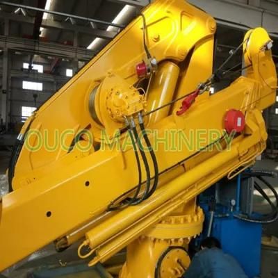 Ouco 1.5t10m Knuckle Telescopic Boom Marine Crane Superior Performance