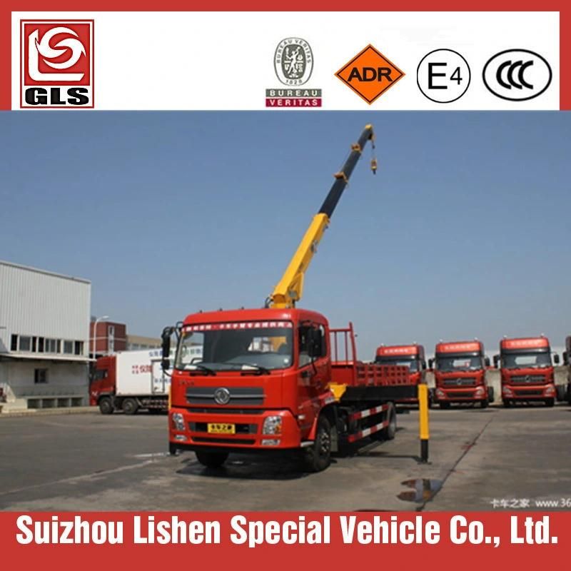 Dongfeng 5ton /6.3 Ton Knukled Boom Truck with Crane