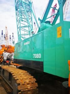 Used Japan Crawler Crane 80ton, Japan Crane 80ton Kobelco Crane 7080