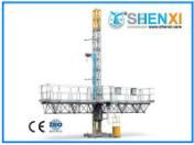 Shenxi ANSI Standard Mast Climbing Work Platform for Curtain Installation