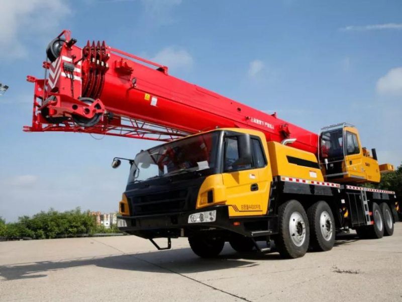 China 25 Ton Mobile Crane with 4 Sections Boom Stc250 to Uzekistan