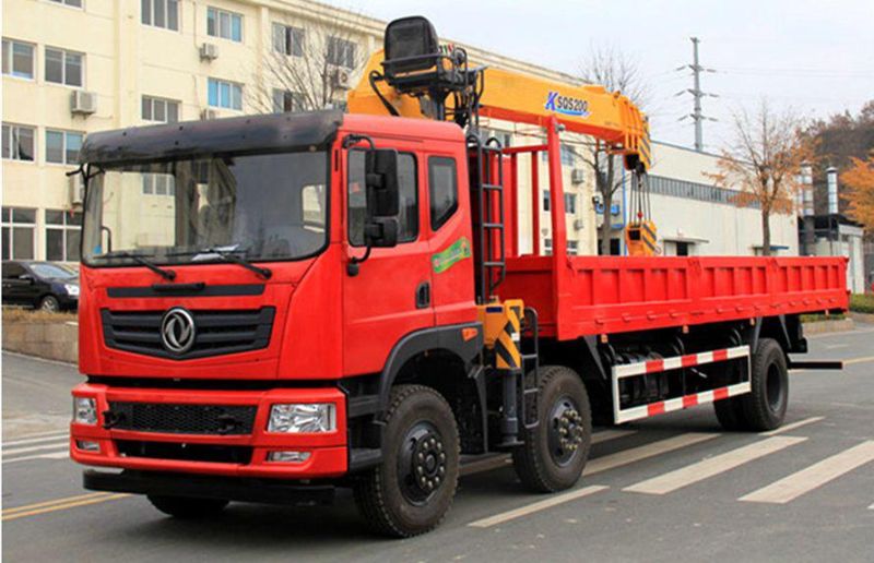 China Manufacturer Provide Dongfeng High Quality Assurance New Design Construction Utility Service 10ton Crane Truck