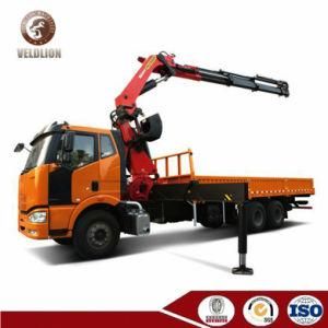 FAW 8 Tons China Truck Crane Hydraulic Mobile Crane Truck Mounted