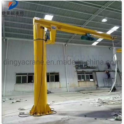 Dy High Quality 5 Ton 6ton Jib Crane Column Mounted Jib Crane for Sale