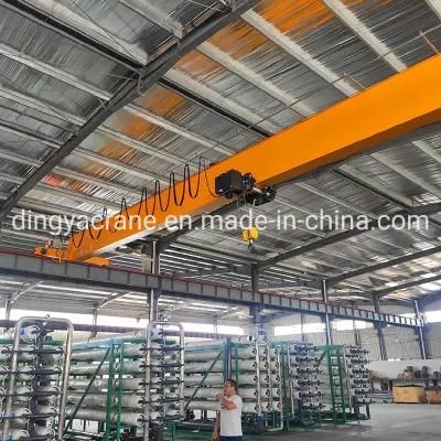 Wireless Control Workshop Lifting Equipment Underhung Bridge Crane Used in Chile Overhead Bridge Crane with Trolle