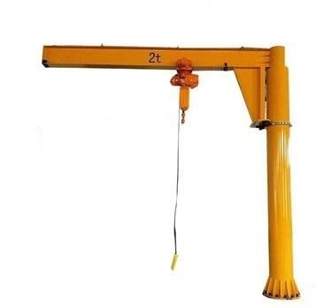 360 Degree 1ton Mini Electric Jib Crane Floor Cantilever Arm Crane
