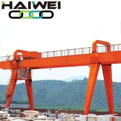 Outdoor Movable 200t Double Girder Gantry Crane Industrial Heavy Load