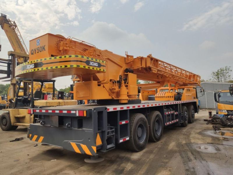 Used Heavy Mobile Truck Crane 50ton in Good Working Condition