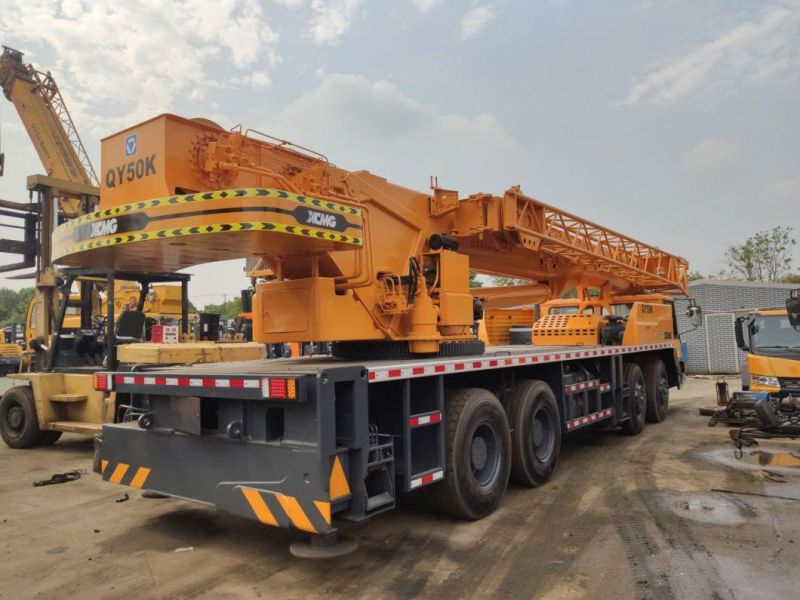Used Heavy Mobile Truck Crane 50ton in Good Working Condition