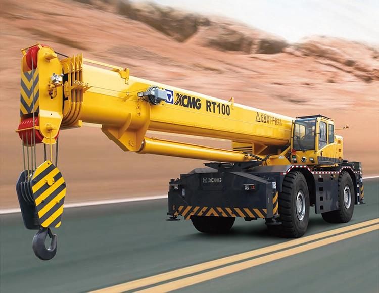 XCMG Official 100 Ton Rough Terrain Crane Rt100