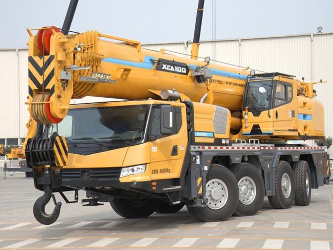 Chinese Official Truck Crane Hoist 100 Ton All Terrain Crane Xca100