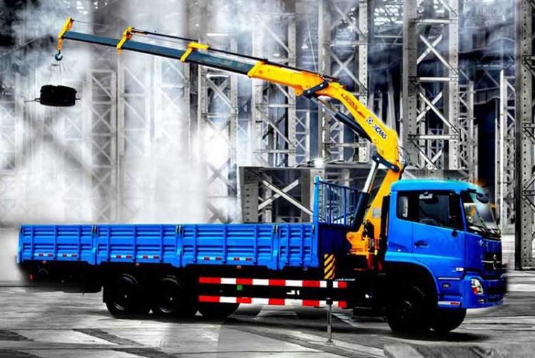 XCMG Official Lorry Crane 5 Ton Mini Pickup Truck Mounted Crane Sq5zk2q Hydraulic Knuckle Boom Crane for Sale