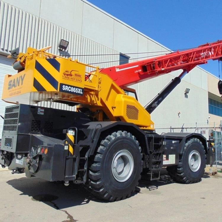 Official 30 Tons Mini Mobile Crane Truck Src300c Rough Terrain Cranes