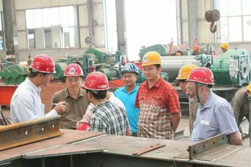 Cabin Control Winch Trolley Double Girder Overhead Crane Travelling Eot Crane 30 Ton