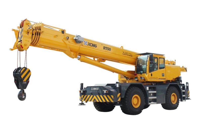 90ton Rough-Terrain Crane Rt90u with China Best Seller