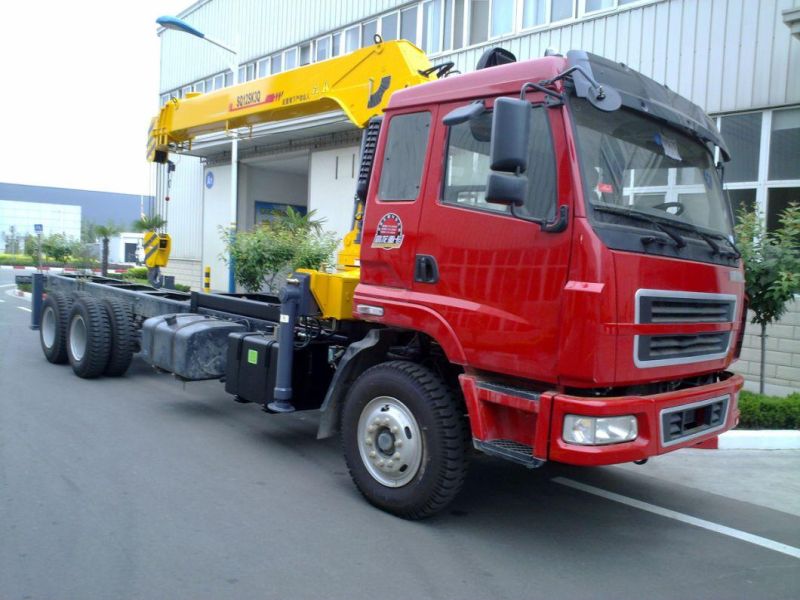 Sq10sk3q 10 Ton Construction Telescopic Boom Truck Mounted Crane