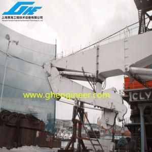 Used Hydra Marine Knuckle Boom Crane with Ahc 150ton