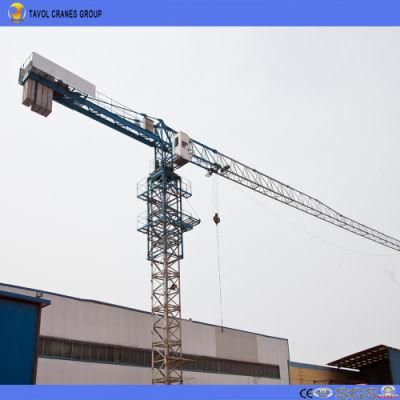 PT5010 Flat Top Tower Crane, High Quality Construction Machinery Tower Crane