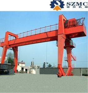 Mgu Manufacturing Plant Electric Hoist Double Beam Girder Gantry Cranes