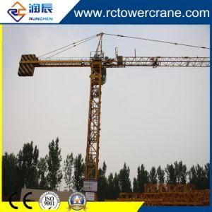 4t Max Load Topkit Tower Crane with 0.8t Tip Load for Building Construction Site