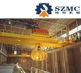 Ldz Electric Single-Beam Grab Bridge Crane for Grabbing Bulk Materials