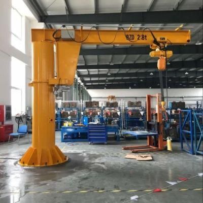 360 Degree Rotation Workshop Use 5 Ton Jib Crane