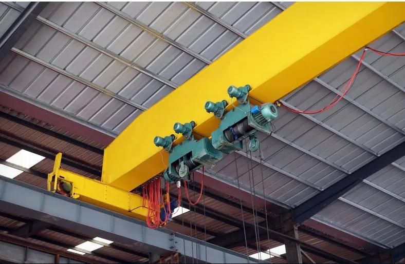 Customized 5 Ton Single Girder Bridge Eot Crane with Motor