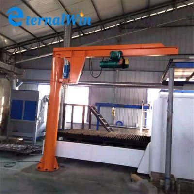 360 Degree Rotating 5 Ton Slewing Jib Crane