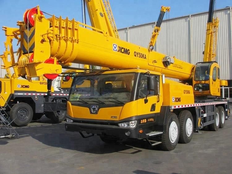 XCMG Construction Equipment Qy50ka 50 Ton China Brand New Telescopic Mobile Truck Crane Price List