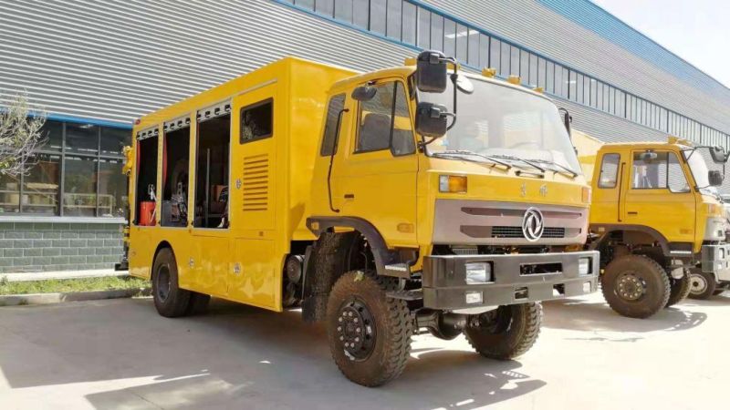 Dongfeng All-Wheel Drive 4X4 6X6 4X2 Maintenance Lorry Military Mobile Workshop Service Truck The Government Must