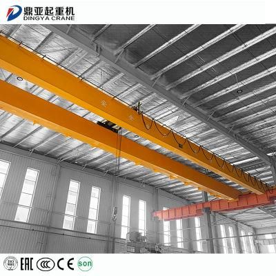 Dy Workshop Hoist Lh 8ton 10ton 16ton Eot Double Beam Overhead Bridge Crane