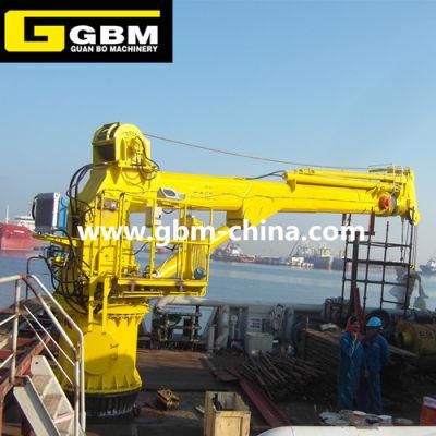 Gbm Telescopic Boom Marine Deck Crane