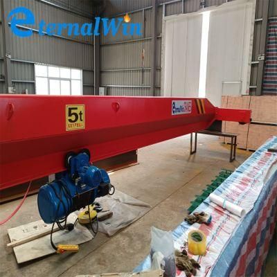 Workshop Bridge Crane Electric Hoist Double Beam Girder Overhead Crane 20t 30t