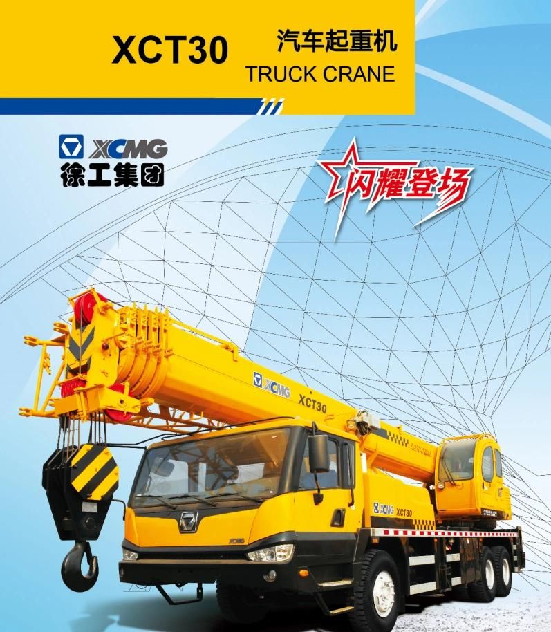 30t Xct30e Truck Crane All Terrain Crane Crane Truck